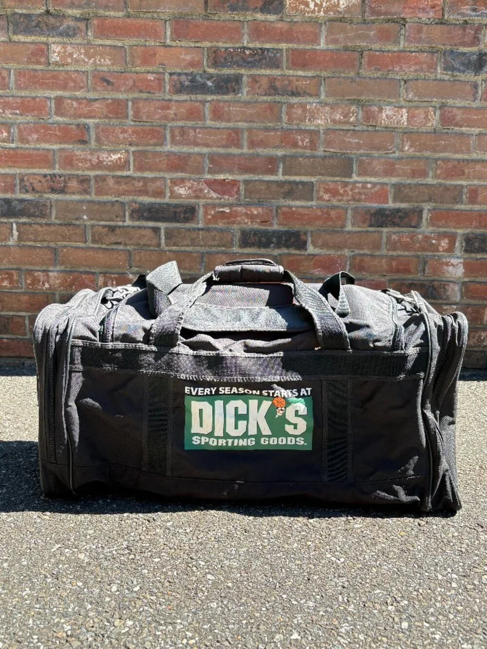 Dick's Sporting Goods Large Equipment Bag with Zippered Pockets
